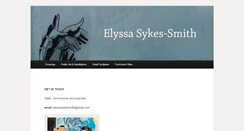 Desktop Screenshot of elyssasykes-smith.com