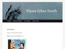 Tablet Screenshot of elyssasykes-smith.com